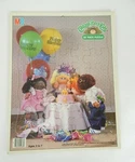 Cabbage Patch Kids 1984 Milton Bradley 25 Jigsaw Puzzle Birthday Party #4483-2. Fixed Price $12.00.