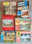 Lot Of 6 Vtg Jigsaw Puzzles Whitman Guild Tuco Deluxe Perfect Picture Fine Arts. Fixed Price $39.99.