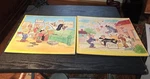 Lot Of 2 Vintage Inlaid Puzzles Blondie Comic Cartoon 11X14 Jaymar Children. Fixed Price $14.95.