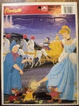 Vintage Cinderella Golden Frame-tray Puzzle 12 Pcs. Walt Disney Classic 4510C-53. Fixed Price $8.95.