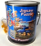 Nos Masterpieces Bucket Of Fun Pint Size Large Image Puzzle Pumpkins For Sale. Fixed Price $406.04.