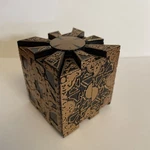 Hellraiser Cube Puzzle Box Lament Configuration Functional Pinhead Prop Plastic. Fixed Price $14.99.
