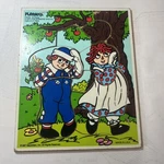 Raggedy Ann & Andy Playskool 216-02 Wooden Puzzle, 1987, Nice!. Fixed Price $9.75.