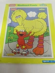 Vtg 1994 Playskool Sesame Street Wooden Puzzle Elmo Learns To Skate Ships Free. Fixed Price $19.95.