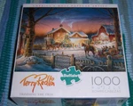 Buffalo Trimming The Tree By Terry Redlin Christmas Holiday 1000 Piece Puzzle. Fixed Price $18.00.