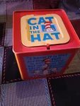 Schylling Cat Hat Dr. Seuss Classic Jack-in-the-box Toy Works. Fixed Price $40.00.