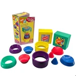 Vintage Playskool Nick Jr Wonder Box Shape Making 3 & Up. Fixed Price $19.99.
