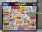 White Mountain 1000 Piece Puzzle #1844 Concert Tickets. Fixed Price $15.00.