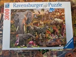 Ravensburger 170371 African Animal World 3000-PIECE Jigsaw Puzzle New Sealed. Fixed Price $20.59.