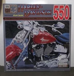 Harley Davidson 550 Piece Puzzle Sealed, No Cellophane Ruby Red Scott Jacobs. Fixed Price $8.00.