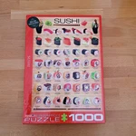 Eurographics 1,000-PIECE Sushi Jigsaw Puzzle. Fixed Price $19.77.