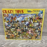White Mountain Puzzle Crazy Toys Lori Schory 1000 Pieces #682S 2011 Sealed. Fixed Price $27.50.