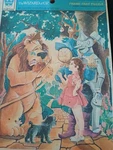 Vintage Whitman The Wizard Of Oz Frame Tray Puzzle 1976. Fixed Price $10.50.