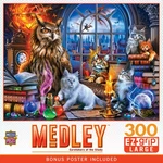 Masterpieces - Medley Caretakers Of The Study 300 Ez Grip Jigsaw Puzzle. Fixed Price $16.99.