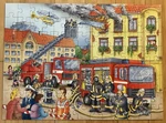 Ravensburger Jigsaw Puzzle "fire Department" Childs 100 Xxl Pieces No. 822. Fixed Price $17.44.