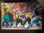 Nos 1987 Who Framed Roger Rabbit Car Chase 100 Milton Bradley Puzzle 4873-2. Fixed Price $35.00.