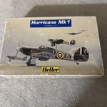 1996 Heller 1/72 Scale Hawker Hurricane MK1 Model Airplane Kit #79832 New!. Fixed Price $19.00.