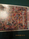 White Mountain Puzzle Television History 1000 Pc Collage. Fixed Price $15.99.