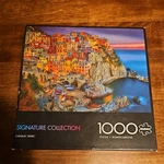 New Buffalo 1000 Piece Puzzle Cinque Terre Italy Sealed Box. Fixed Price $12.99.