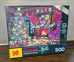 Kodak Lights Christmas Fireplace 500 Piece Jigsaw Puzzle. Rare - New Sealed. Fixed Price $29.99.