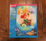 New Vintage Disney The Little Mermaid 300 Piece Movie Puzzle Poster 2X3FT Sealed. Fixed Price $49.99.
