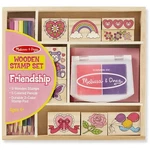 Melissa & Doug Wooden Stamp Set - Friendship Quality Educational Toy New. Fixed Price $21.49.