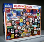 Lois B. Sutton--white Mountain--colorado BEERS--1000 Pc--complete (see Ship Sav. Fixed Price $7.50.
