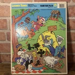 Vtg 1983 Looney Tunes Nursery Rhyme Time Golden Frame Tray Puzzle - Complete. Fixed Price $10.99.