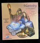 Sealed Nativity Puzzle By Tom Dubois - 1000 Piece 27" X 32" Sunsout #90284. Fixed Price $19.89.