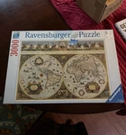 New Ravensburger World Map From 1665 Puzzle 3000 Piece Original Sealed 170548. Fixed Price $38.00.