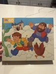 New Vintage 1993 Milton Bradley Jack & The Bean Stalk Storybook Puzzle 60 Piece. Fixed Price $9.37.