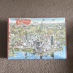 Vintage City Of Chicago Buffalo Games 504 Piece Jigsaw Puzzle Sealed New 1988. Fixed Price $19.99.