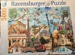 New Sealed Ravensburger 17118 Big City Collage 5000 Pc Jigsaw Puzzle. Fixed Price $89.95.