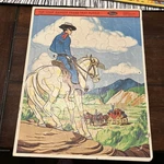 Vintage The Lone Ranger Frame Tray Puzzle From Whitman No. 4554 Usa 1968. Fixed Price $12.99.