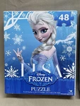 Disney Frozen 48-PIECE Mini Puzzle Elsa Snow Queen 9"X10" Jigsaw By Cardinal. Fixed Price $7.99.