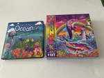 Lisa Frank Puzzle Dancing Dolphins 300 Pieces New Y Book Over At The Ocean. Fixed Price $28.00.