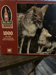 Hasbro Sealed Puzzle 1000 Piece Wolves. "motherly Love". Fixed Price $8.00.