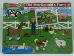 Melissa & Doug Puzzle-old Macdonald's Farm Sound 8 Pcs Ages 2+ New Sealed. Fixed Price $21.99.