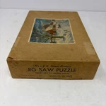 Vtg 50 Joseph K. Straus Wooden Jig Saw Puzzle 300+ Piece - School Is Out #223. Fixed Price $19.99.