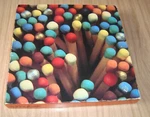 Strike One! Springbok 500+ Piece Jigsaw Puzzle Complete Matches Fire 20X20". Fixed Price $23.00.