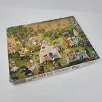 Vtg 1993 Great American Puzzle Factory Kitty Picnic 18X24 Cats Rare Hard Find. Fixed Price $89.95.
