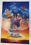 Walt Disney Movie Poster Puzzle Aladdin 300 Piece 2X3 Feet. Fixed Price $20.00.