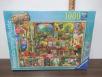 Ravensburger Curious Cupboards #3 Gardener's 1000 Piece Puzzle New Sealed. Fixed Price $19.20.