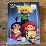 Vtg Norfin Trolls Puzzle 63 Pieces Golden Jigsaw 1992 Complete. Fixed Price $14.00.