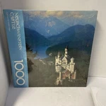 Vintage Springbok Neuschwanstein Castle 1000 Pc Puzzle 24X30 King Ludwig Bavaria. Fixed Price $11.00.