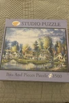 Bits & Pieces Puzzle Village Lake Kirk Randle Landscape 1500 Piece.. Sealed/new. Fixed Price $10.99.