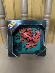 Vintage Damert 3D Tree Dart Frog Slide Puzzle 90S Mall Natural Wonders Box!. Fixed Price $40.00.