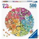Ravensburger Circle Of Colors Flower Jigsaw Puzzle - 500PC. Fixed Price $19.79.