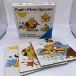 Michael Stanfield Spots First Jigsaws - Goes On Holiday 1985 Vintage. Fixed Price $12.99.