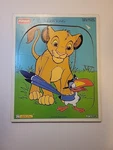 1994 Vintage Playskool Disney Lion King Simba & Zazu Tray Puzzle #359-02. Fixed Price $8.00.